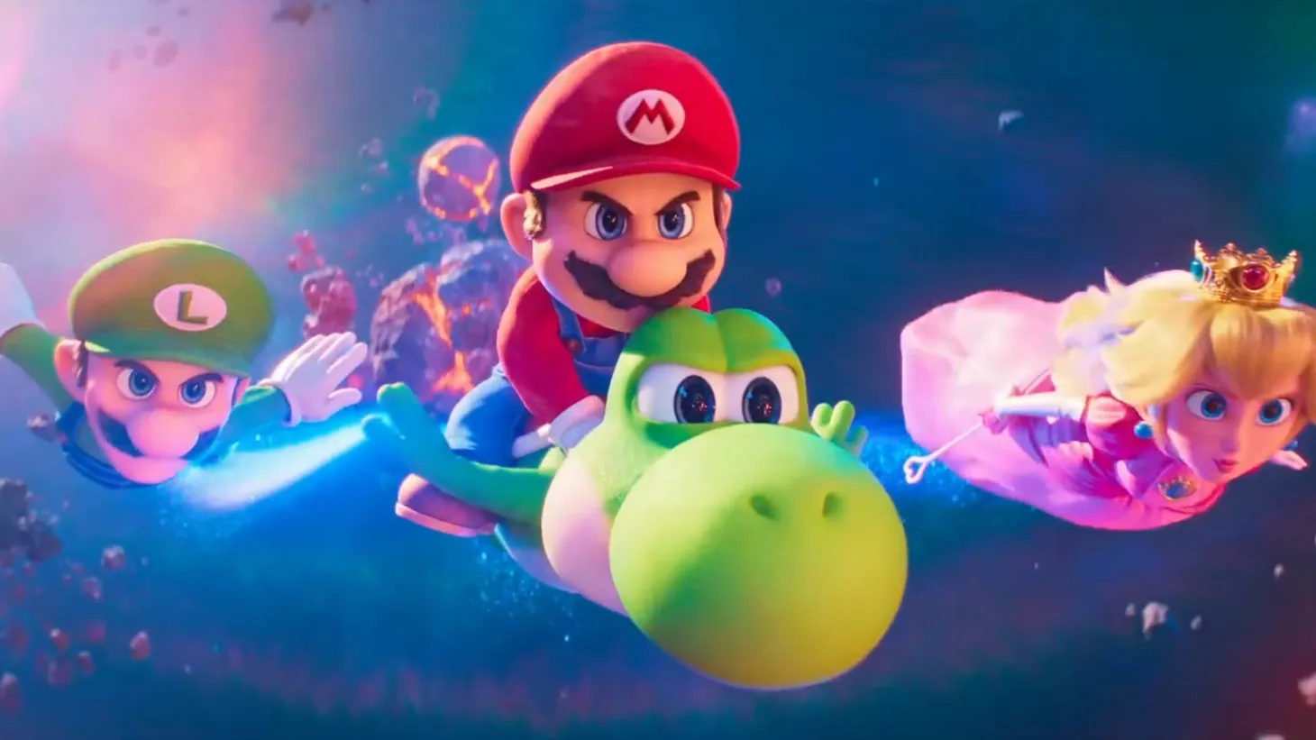 super mario galaxy movie opening weekend